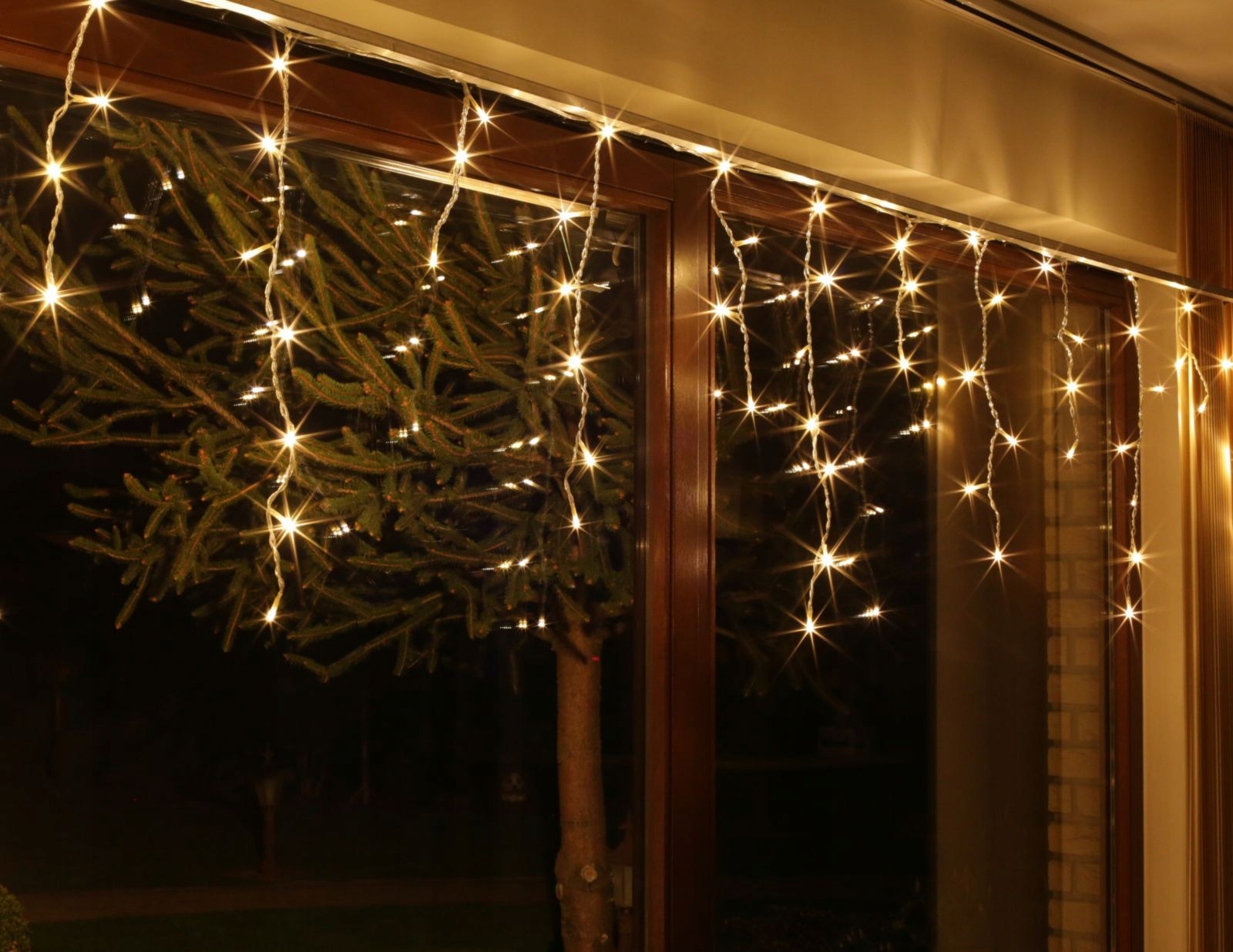 Sople LED 300 13 m Ciepłe + Flash - obrazek 4