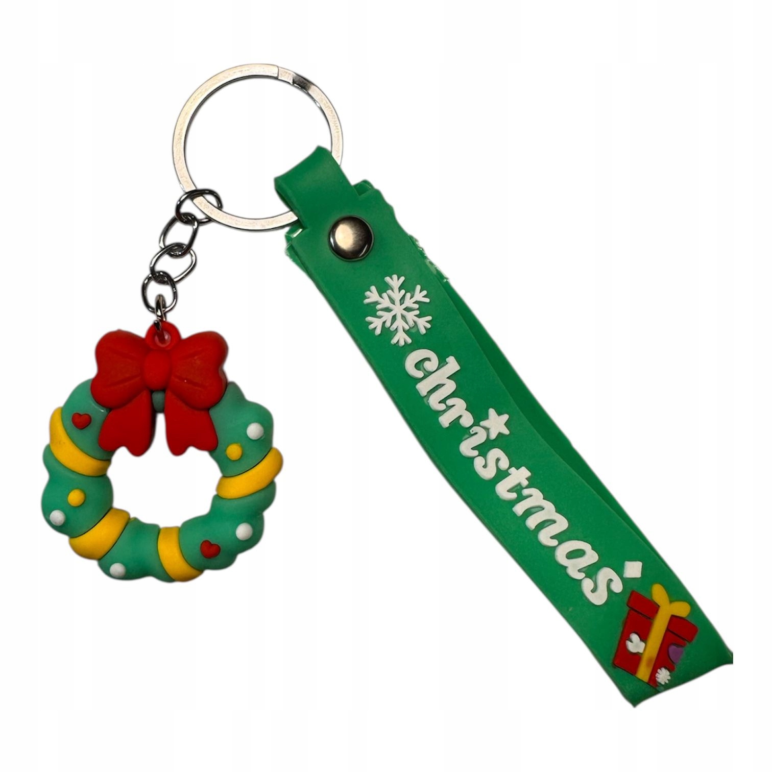 Brelok Świąteczny Christmas Wianek 20 cm Zawieszka Prezent - obrazek 8