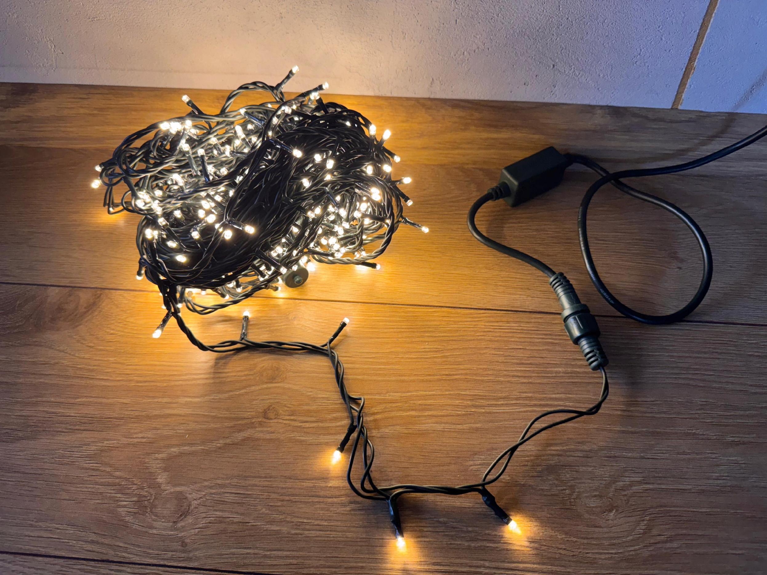 Lampki LED 500 38 m Ciepłe Stałe IP44 - obrazek 4