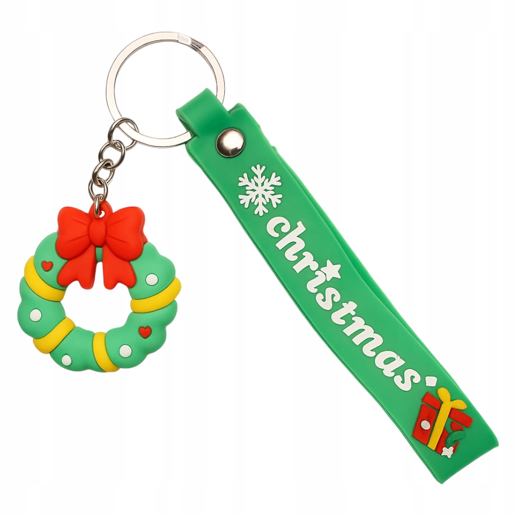Brelok Świąteczny Christmas Wianek 20 cm Zawieszka Prezent