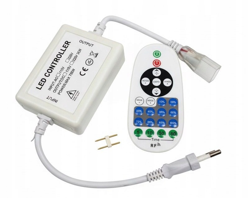 Ściemniacz Stabilizator Neon LED 230V 750W Pilot RF - obrazek 2