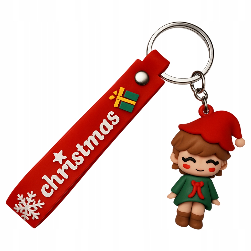 Brelok Świąteczny Christmas Elf 20 cm Zawieszka Prezent - obrazek 8