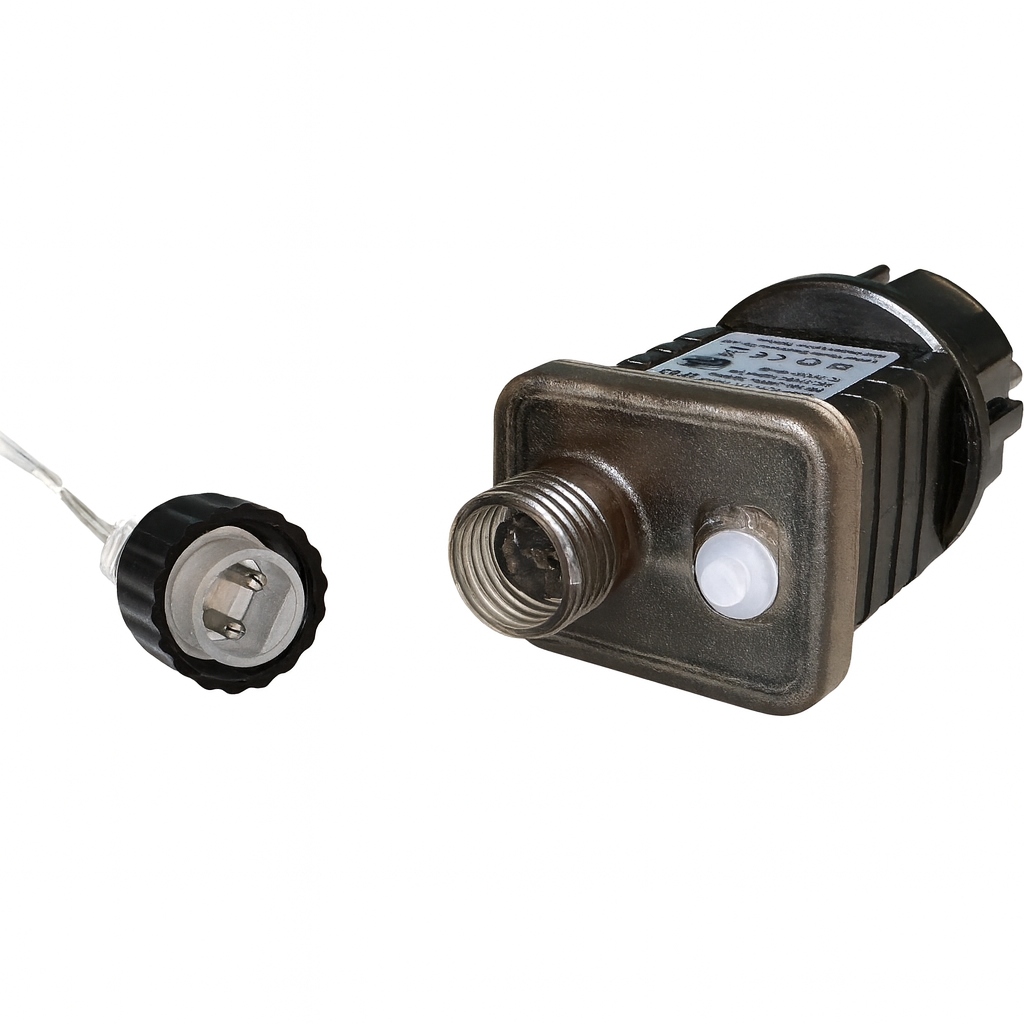 Lampki drucik 100m 1000 LED ciepły biały IP65 z pilotem - obrazek 10