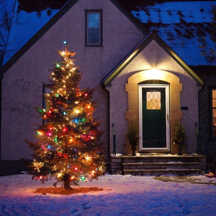 Lampki Choinkowe LED 1000 Multicolor 72m IP44 8 Trybów - obrazek 8