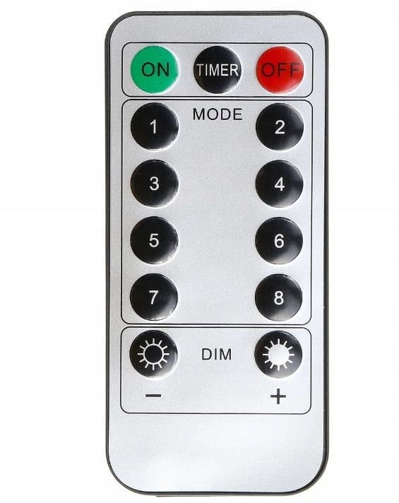 Kurtyna LED 2x2m 200 LED Zimna Biel USB Pilot Haczyki - obrazek 9