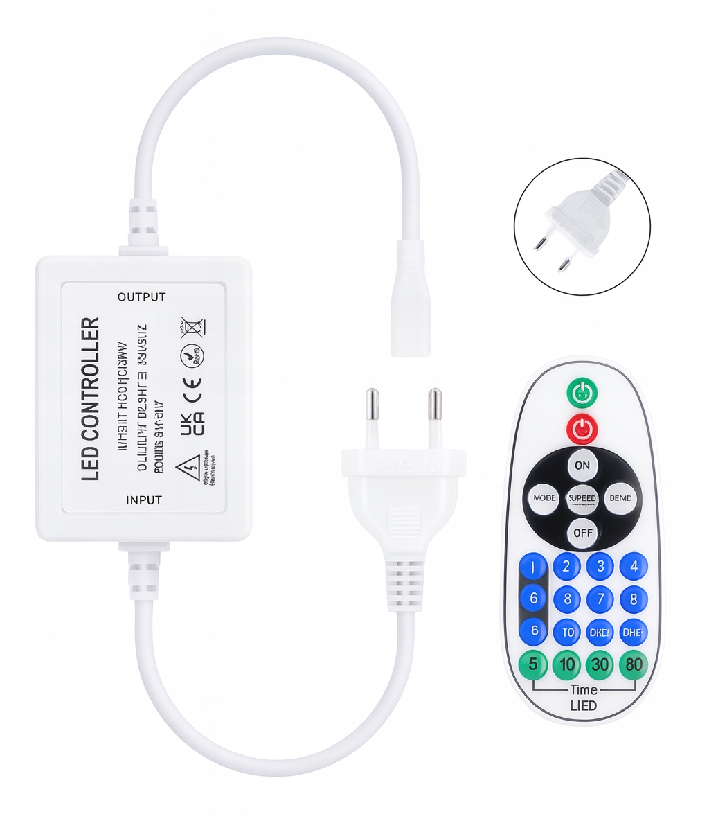 Ściemniacz Stabilizator Neon LED 230V 750W Pilot RF - obrazek 9