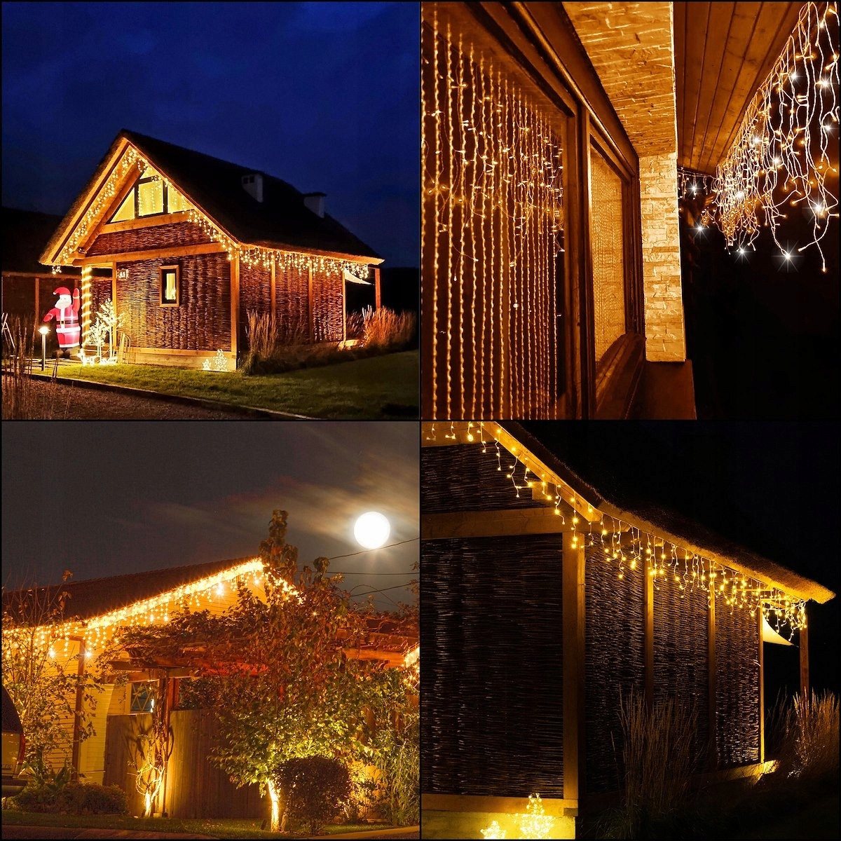 Sople LED 300 13 m Ciepłe + Flash - obrazek 5