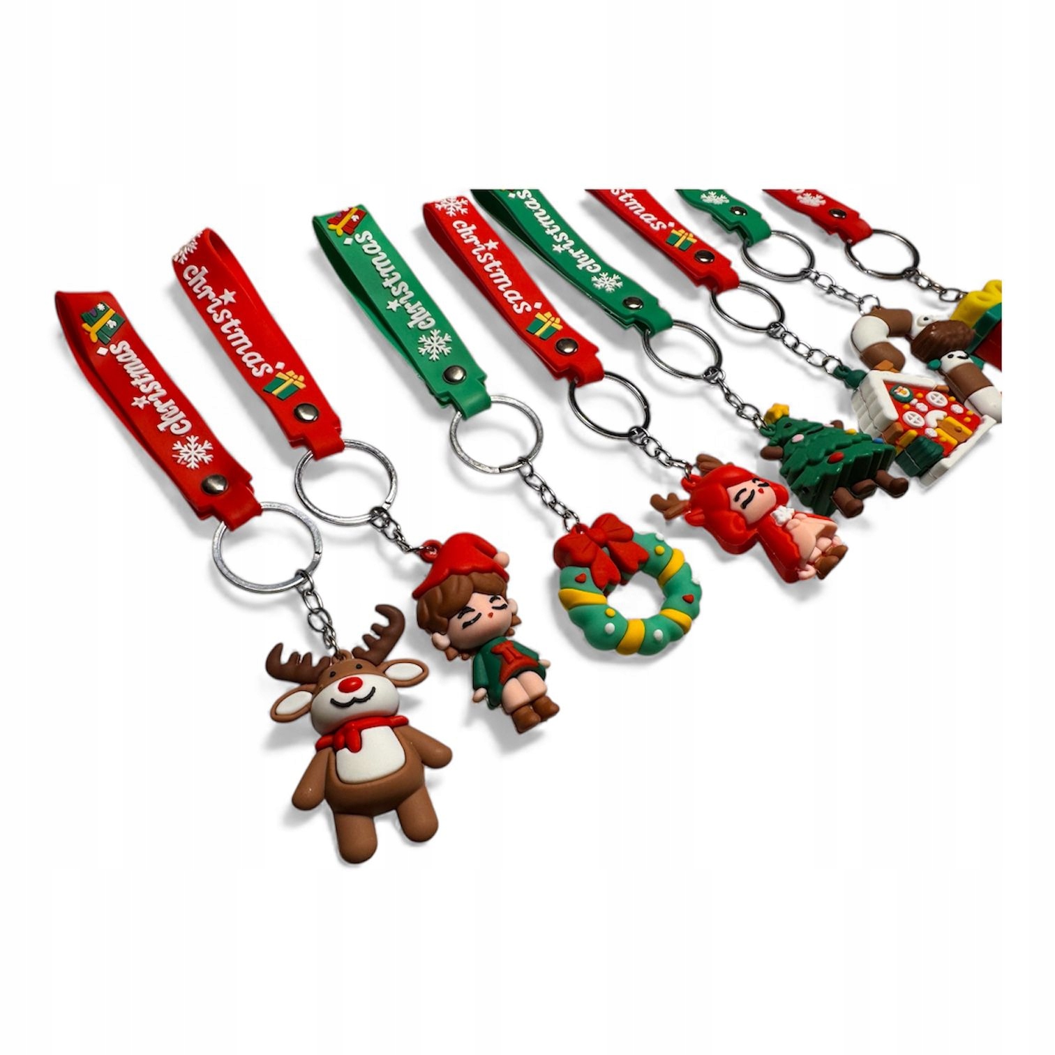 Brelok Świąteczny Christmas Renifer 20 cm Zawieszka Prezent - obrazek 6