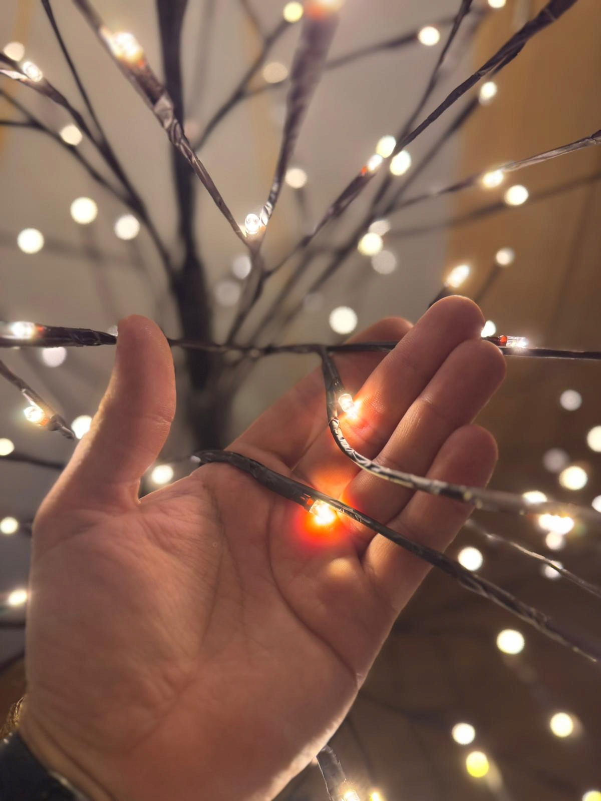 Brzoza LED 180 cm 245 LED Ciepła Biel 230V - obrazek 3