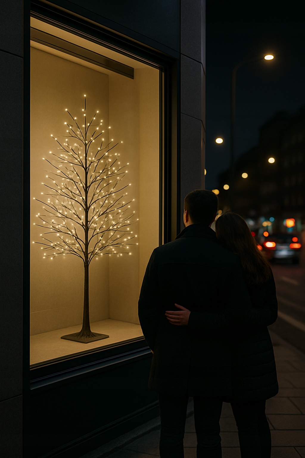 Brzoza LED 180 cm 245 LED Ciepła Biel 230V - obrazek 7