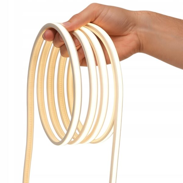 Taśma LED Neon 230V 10W SMD 2835 Neutralna 4000K IP67