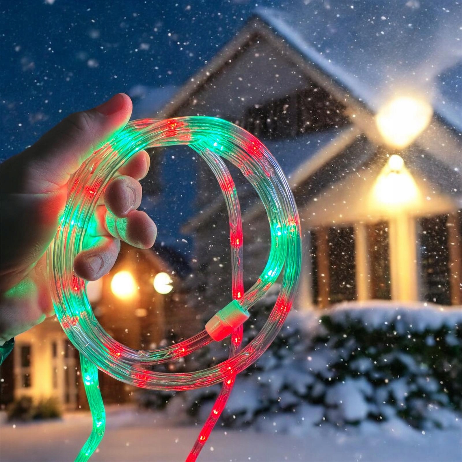 Łącznik do Węża Świetlnego Świątecznego LED 10mm złączka Węża LED 2 PIN - obrazek 7