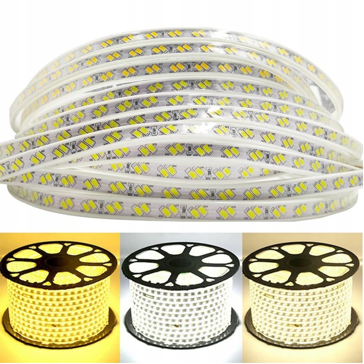 TAŚMA LED SMD 230V 3w1 BIAŁA CIEPŁA ZIMNA I NEUTRALNA - zdjęcie 14