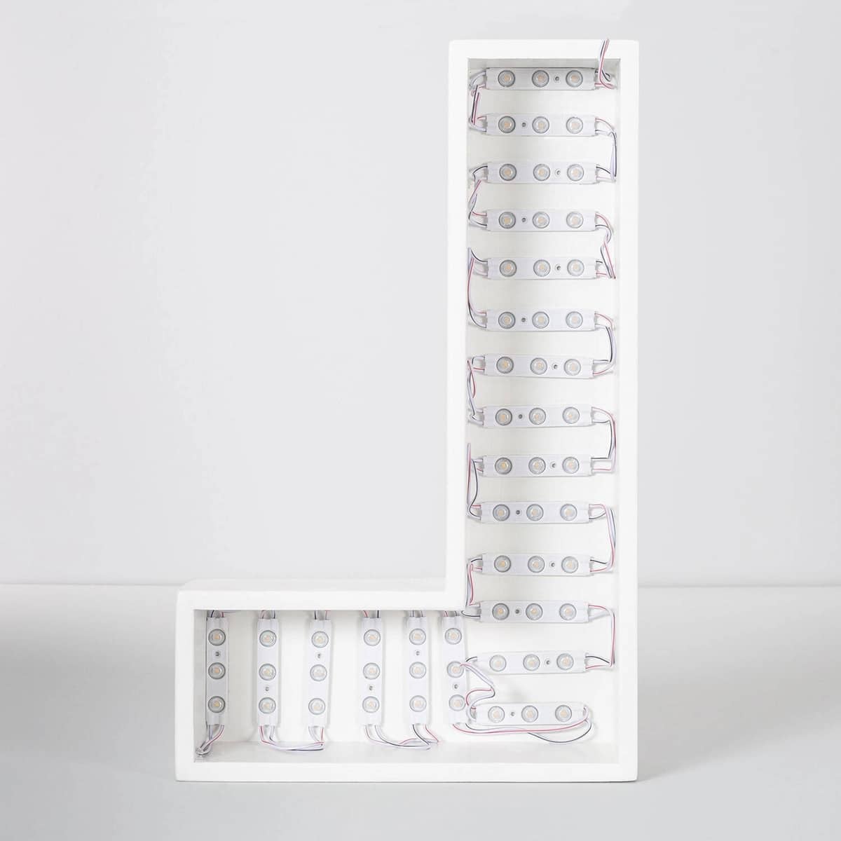 Moduł LED 24V Ciepły 1,2W IP65 3x SMD 2835 Do Reklam Kasetonów Liter - zdjęcie 5