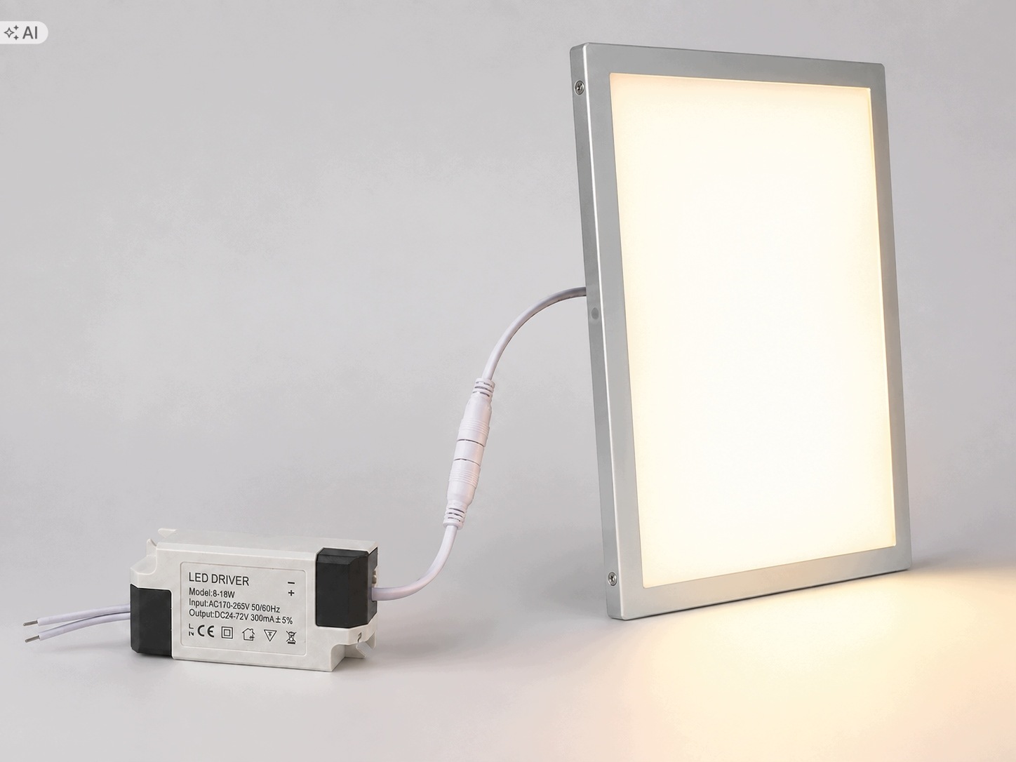 3X Zasilacz LED DRIVER 8-18W DC24-72V 300mA Przetwornica Stałoprądowy - zdjęcie 9