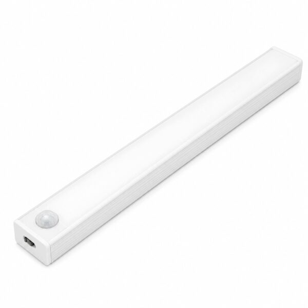 LAMPKA LED DO SZAFY 30CM CZUJNIK RUCHU PIR USB-C MAGNES CIEPŁA - zdjęcie 10