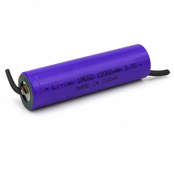 Akumulator Ogniwo Li-ion Bateria 18650 3,7V 12000mAh z Przewodami