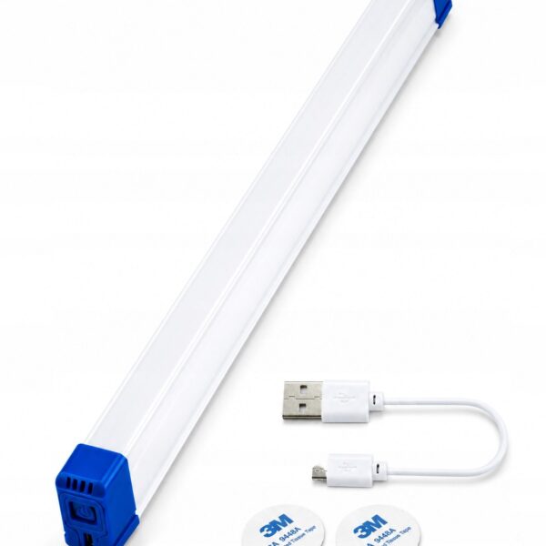 Lampa LED 70 cm 80W na magnes akumulatorowa USB bezprzewodowa 3 TRYBY