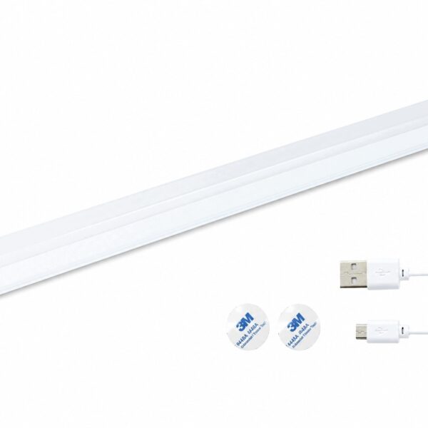 Lampa LED 70 cm 80W na magnes akumulatorowa USB bezprzewodowa 3 TRYBY – zdjęcie 2 Lampa LED 70 cm 80W na magnes akumulatorowa USB bezprzewodowa 3 TRYBY - zdjęcie 2