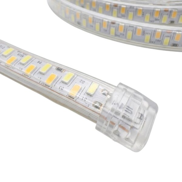 Zaślepka Końcówka Zatyczka Do Taśmy LED 230V 3w1 5730 13x6mm - zdjęcie 2