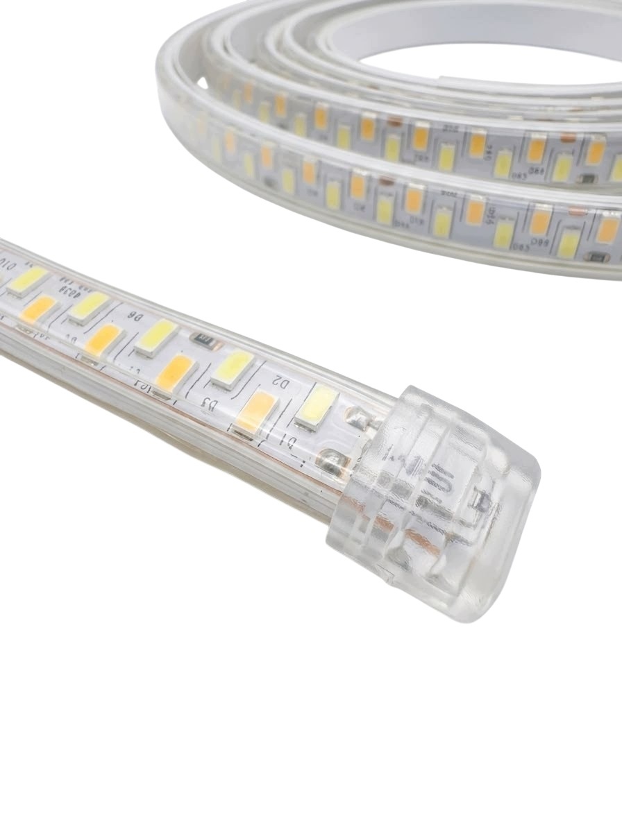 Zaślepka Końcówka Zatyczka Do Taśmy LED 230V 3w1 5730 13x6mm - zdjęcie 2