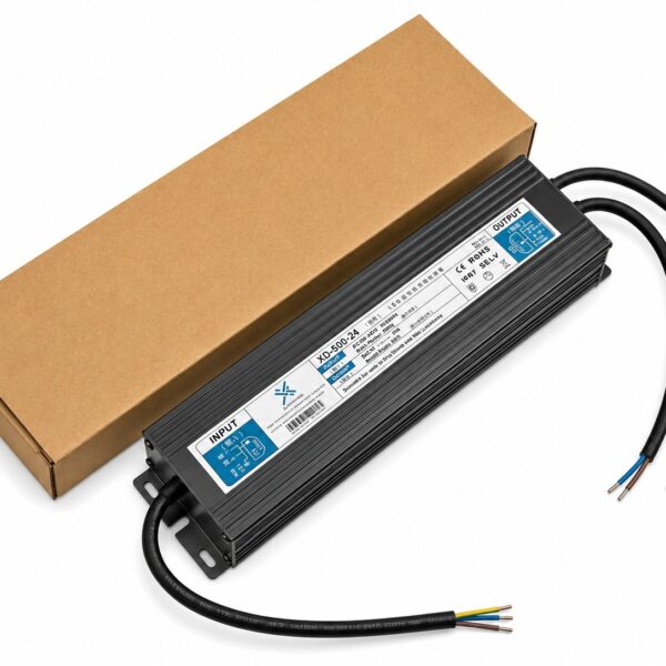 Zasilacz LED 24V 500W 20A IP67 DRIVER LED Wodoodporny Zewnętrzny