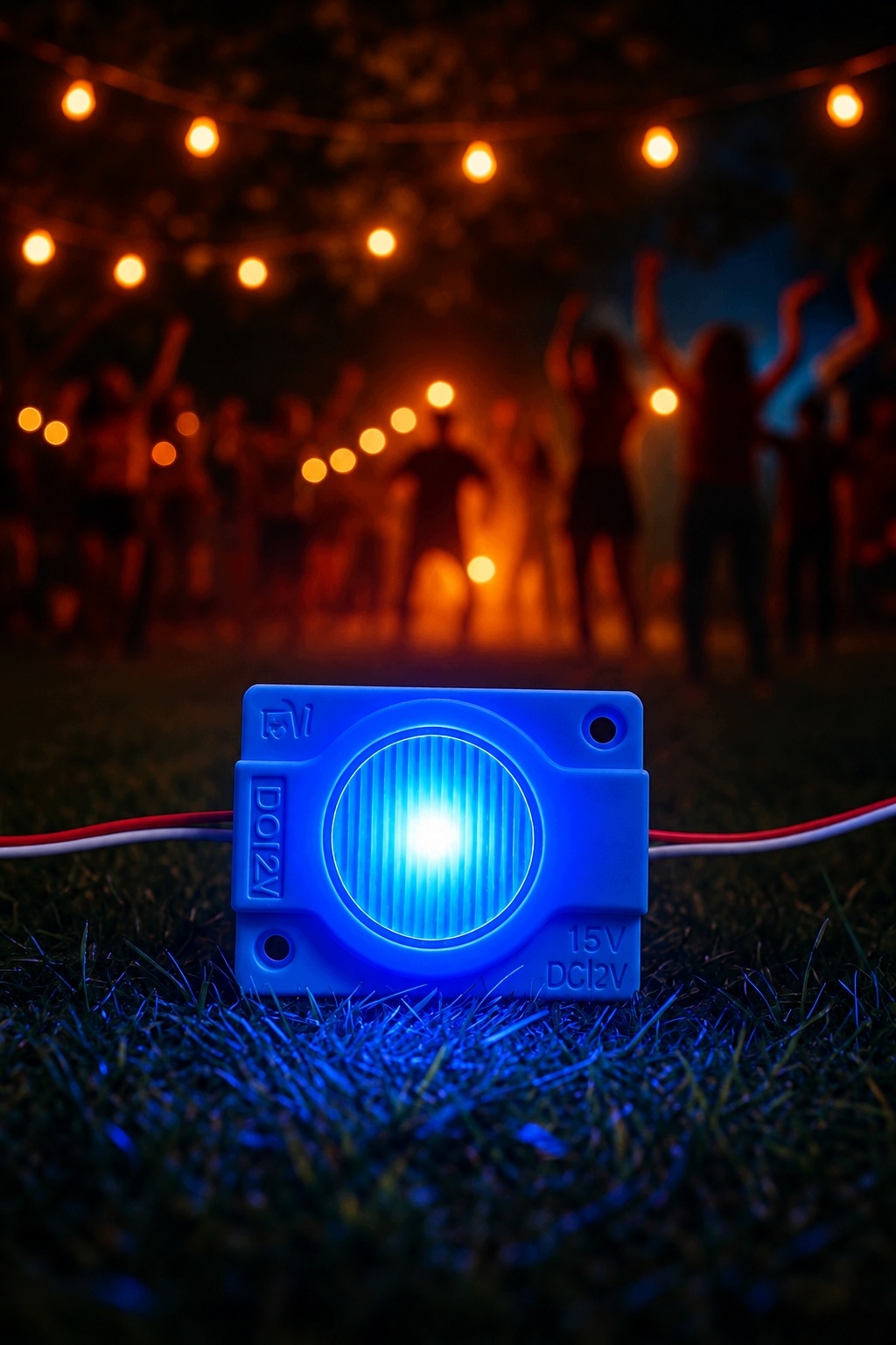 Moduły LED Niebieskie 12V 1,5W IP65 SMD Wodoodporne Do Kasetonów 20 szt. - zdjęcie 5