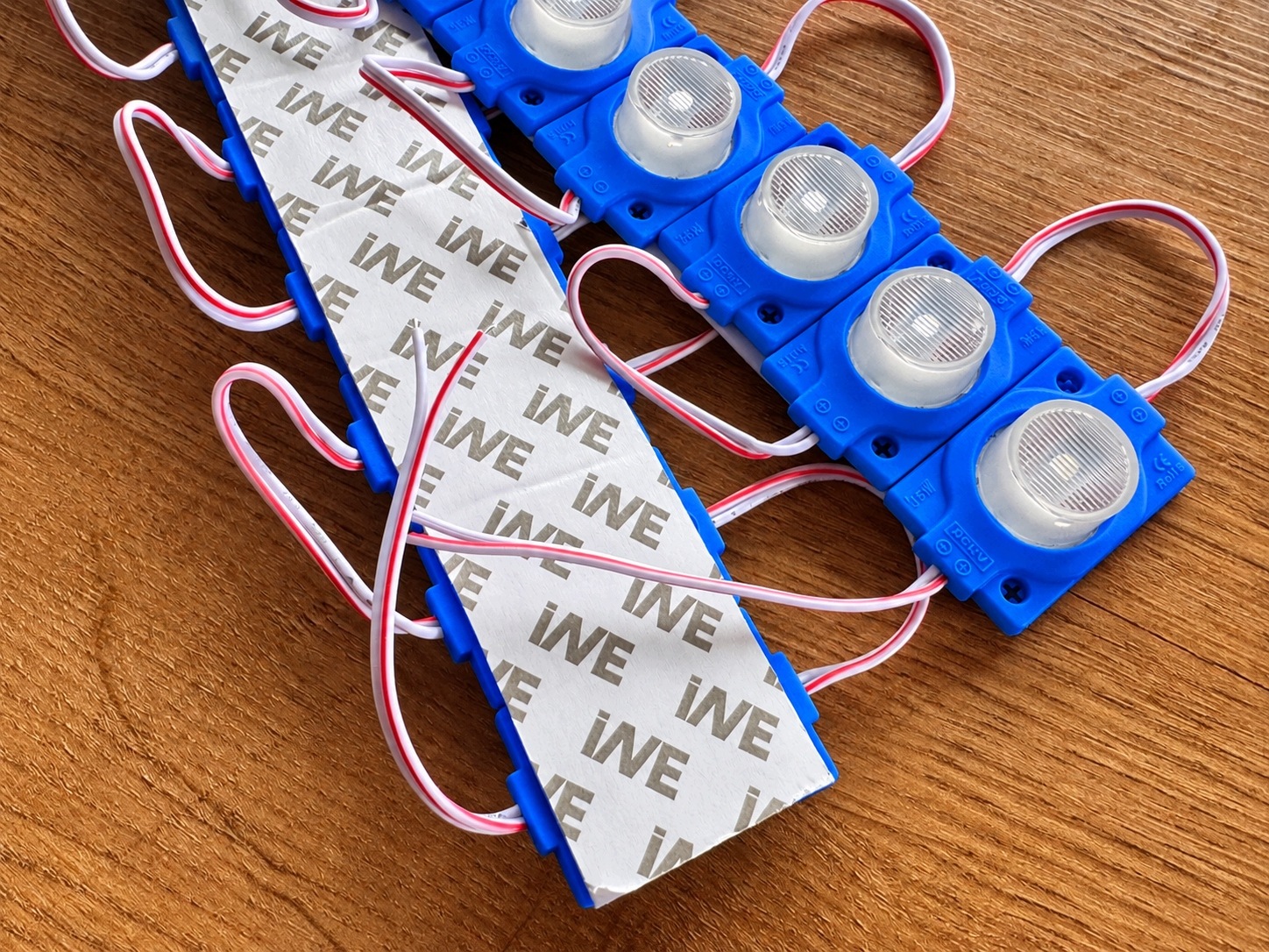 Moduły LED Niebieskie 12V 1,5W IP65 SMD Wodoodporne Do Kasetonów 20 szt. - zdjęcie 7