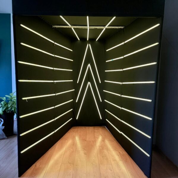 Tunel LED RGB Neon BOX na Wesele Event Impreza Atrakcja Dekoracja