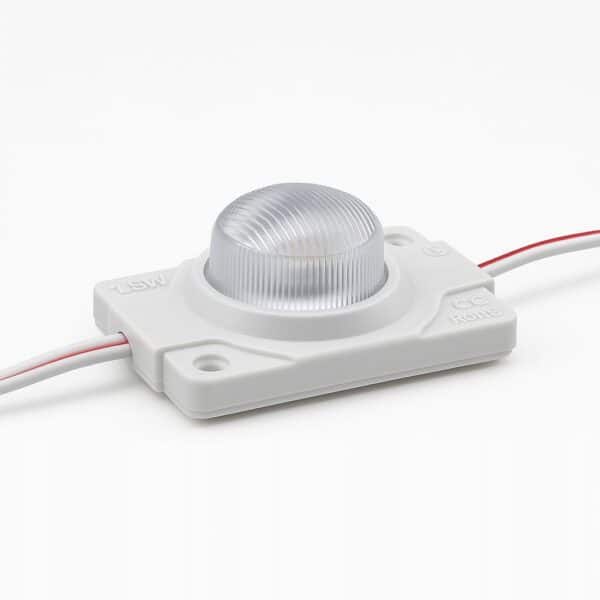 Zestaw 20 Modułów LED 12V 1,5W SMD Biała Ciepła IP65 Wodoodporne - zdjęcie 2