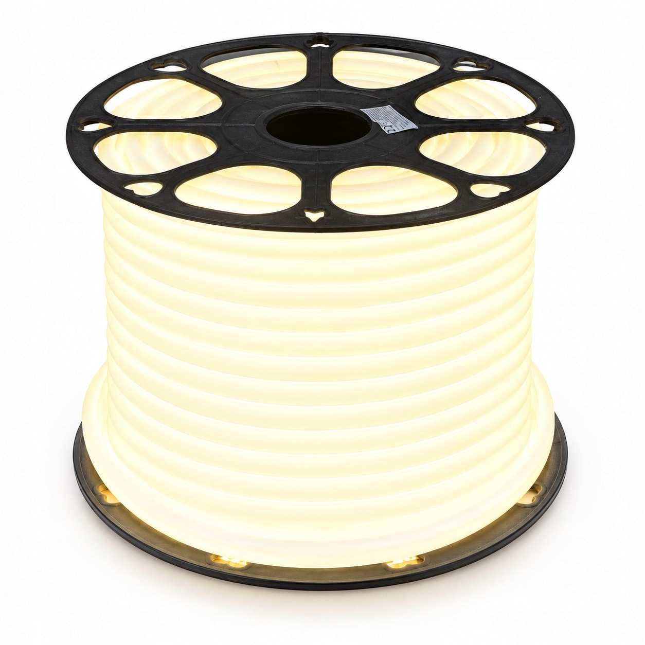 Neon Led Flex 360 LED Biały Ciepły Okrągły Cięty co 10cm Zewnętrzny 230V - zdjęcie 2