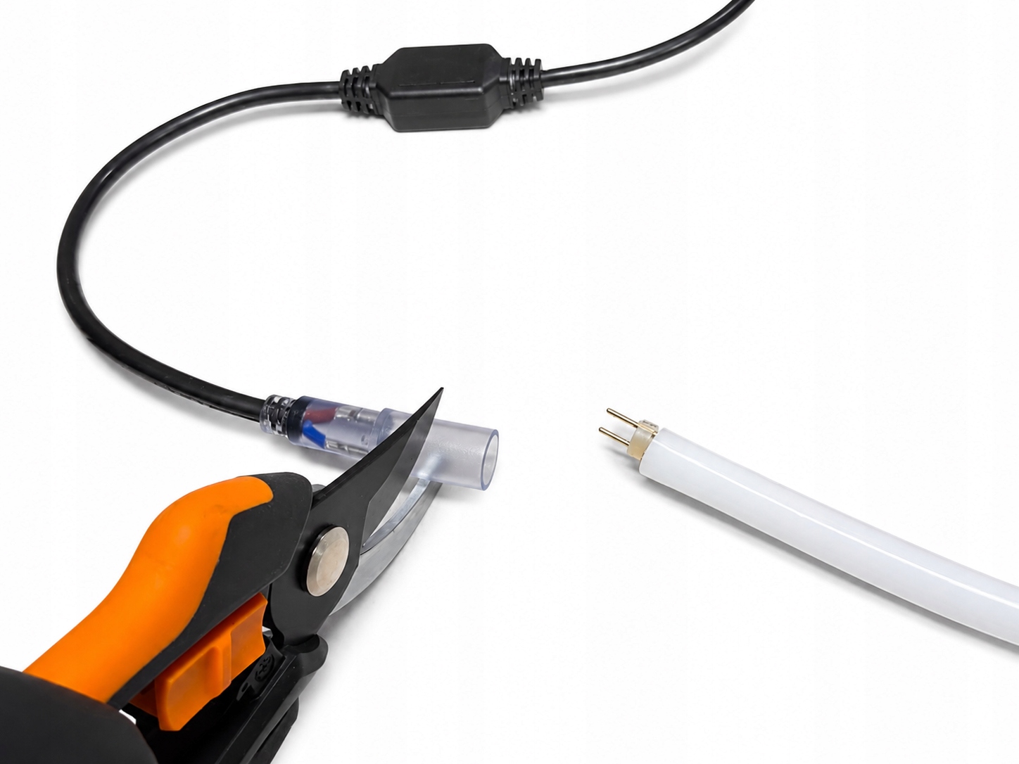 Stabilizator Wodoodporny 13mm 150cm Do Węża Świetlnego LED 360° 230V - zdjęcie 3