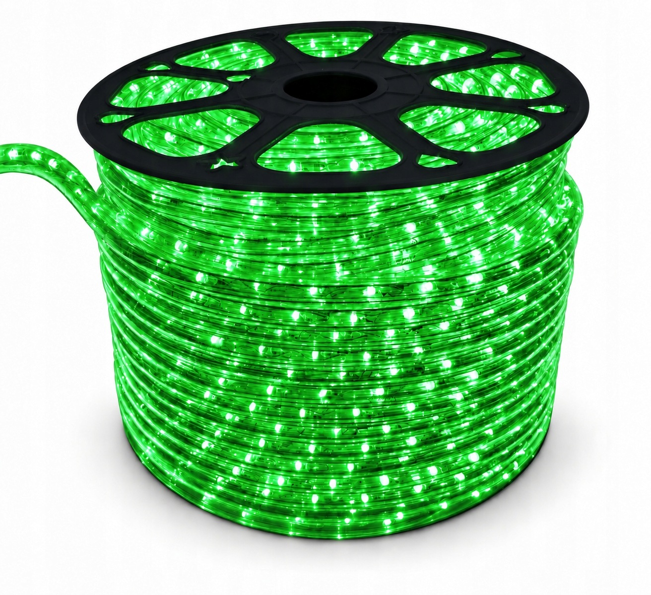 Zielony Wąż Świetlny LED 13mm 2 PIN Zewnętrzny Do Dekoracji Świątecznych - zdjęcie 7
