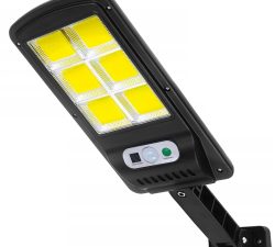 Lampa-Solarna-Czujnik-Ruchu-Zmierzchu-Pilot-SOLARNA 120 LED SK-LED 11 — kopia
